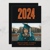 MODERN 2024 AFSTUDEREN | FOTO AFSTUDEREN UITNODIGI KAART (Voorkant / Achterkant)
