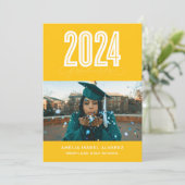 MODERN 2024 AFSTUDEREN | FOTO AFSTUDEREN UITNODIGI KAART (Staand voorkant)