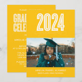 MODERN 2024 AFSTUDEREN | FOTO AFSTUDEREN UITNODIGI KAART (Voorkant / Achterkant)