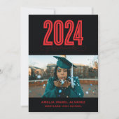 MODERN 2024 AFSTUDEREN | FOTO AFSTUDEREN UITNODIGI KAART (Voorkant)