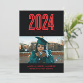 MODERN 2024 AFSTUDEREN | FOTO AFSTUDEREN UITNODIGI KAART (Staand voorkant)
