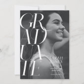 Modern 2024 College Foto Afstuderen Aankondiging (Voorkant)