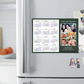 Modern 2025 Kalender Sage Green 5 Foto Magnetisch