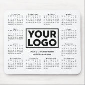 Modern 2026 Calendar Business Company Logo Muismat (Voorkant)