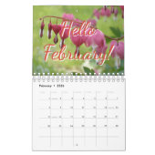 Modern 2026 Floral Calendar, Elegant and Artistic Kalender (Feb 2026)