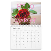 Modern 2026 Floral Calendar, Elegant and Artistic Kalender (Mar 2026)