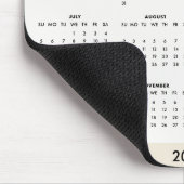 Modern 2026 Photo Collage Calendar Muismat (Hoek)