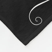 Modern 20 Photo Collage Script Naam Fleece Deken (Hoek)