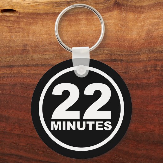 Modern - 22 minuten sleutelhanger (Voorkant)
