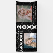 Modern 2 Afstuderen voor fotocollage Spandoek (Verticaal)