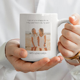 Modern 2 Foto | Aanzoek Voor Bruidsmeisje Koffiemok