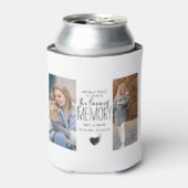 Modern 2 foto in het liefdevol geheugendistributie blikjeskoeler (Blikje Voorkant)