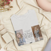 Modern 2 foto in het liefdevol geheugendistributie t-shirt