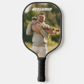 Modern 2 foto pickleball paddle (Achterkant)