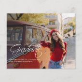 Modern 2 Foto's Afstudeerder 2024 Afstuderen Aanko (Voorkant)