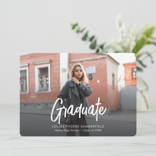 Modern 2 foto's Afstuderen 2025 (Staand voorkant)