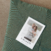 Modern 2 Fotoscript QR Code Engagement Party Aankondiging