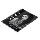 Modern 2 Photo Collage Personalized Notitieboek (Linkerzijde)