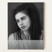 Modern 2 Photo Collage Personalized Planner (Achterkant)