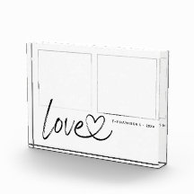 Modern 2 Photo Love Photo Block