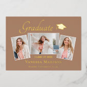 Modern | 3 Aankondiging van het Afstuderen Foto Fo (Voorkant)