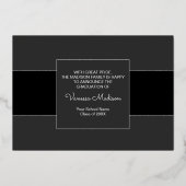 Modern | 3 Aankondiging van het Afstuderen Foto Fo (Achterkant)