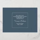 Modern | 3 Aankondiging van het Afstuderen Foto Fo (Achterkant)