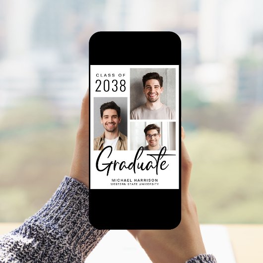 Modern 3 Afstuderen Fotoscript Aankondiging