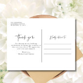 Modern 3 Collage Weddenschap met foto's Hartelijk  Briefkaart