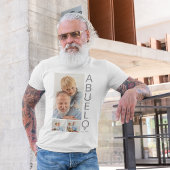 Modern 3 Foto Abuelo T-shirt