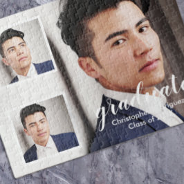 Modern 3 Foto Afstuderen Legpuzzel