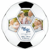 Modern 3 Foto Collage Best Gigi Ever Voetbal (Voorkant)