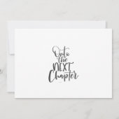 Modern 3 Fotocollage Afstuderen Uitnodiging (Achterkant)