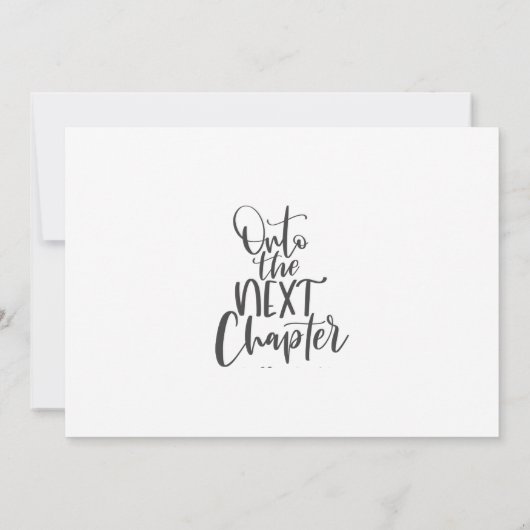 Modern 3 Fotocollage Afstuderen Uitnodiging (Achterkant)