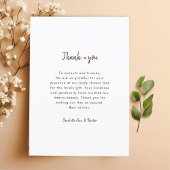 Modern 3 fotocollage Baby shower dank u Bedankkaart