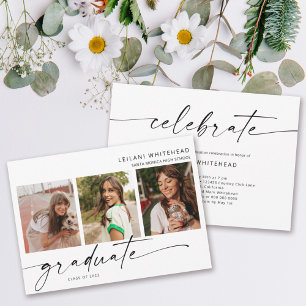 Modern 3 Fotogradatie Partij Aankondiging