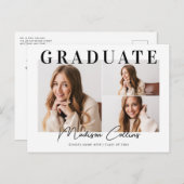 Modern 3 Fotogradatie Partij Uitnodiging (Voorkant / Achterkant)