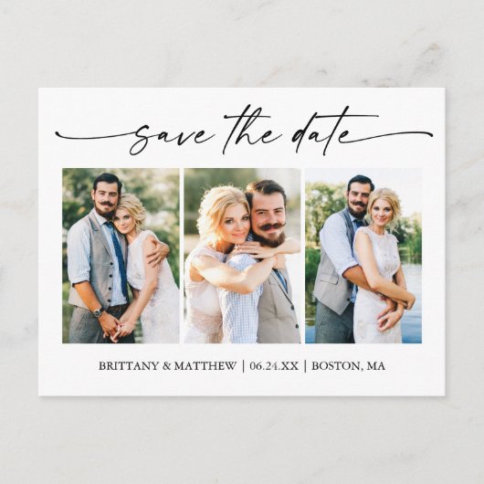 Modern 3 het Minimale Manuscript van de Inkt van d Briefkaart (Voorkant)