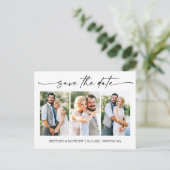 Modern 3 het Minimale Manuscript van de Inkt van d Briefkaart (Staand voorkant)