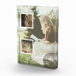 Modern 3 Photo Graduation Fotoblokken