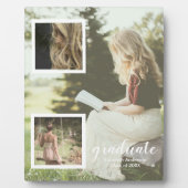 Modern 3 Photo Graduation Fotoplaat (Voorkant)