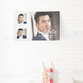 Modern 3 Photo Graduation Spandoek (Insitu)