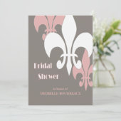 Modern 3 Vrijgezellenfeest van de Lis Kaart (Staand voorkant)