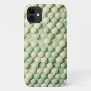 Modern 3D Geometrisch Zeshoekpatroon - Elegante Mi Case-Mate iPhone Case