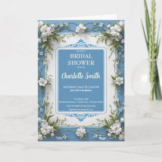 Modern -3D porselein chinoiserie vrijgezellenfeest (Voorkant)