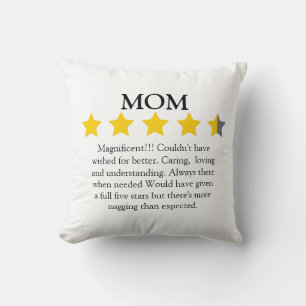 Modern 4.5 ster grappig mam review, kussen