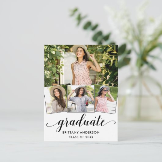 Modern 4 Aankondiging van de kalligrafie van het F (Staand voorkant)