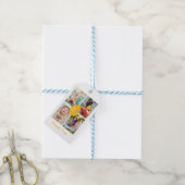 Modern 4 afbeelding Pasen bedankt Cadeaulabel (Met Touw)
