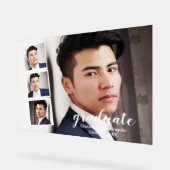 Modern 4 Foto Afstuderen Acryl Bord (Hoek)