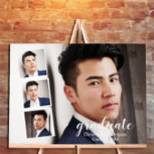 Modern 4 Foto Afstuderen Acryl Bord